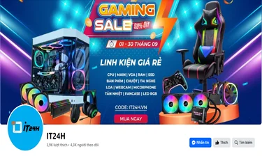 fanpage IT24H - Dịch vụ sửa chữa &
                        lắp đặt Pc, Laptop, Camera, Máy in, Thiết bị văn phòng. Dịch vụ marketing social, thiết kết
                         website,...