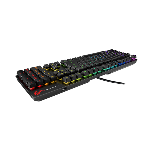 Bàn phím game Asus ROG Strix Scope RX ABS Red switch (USB/RGB) (XA05)
