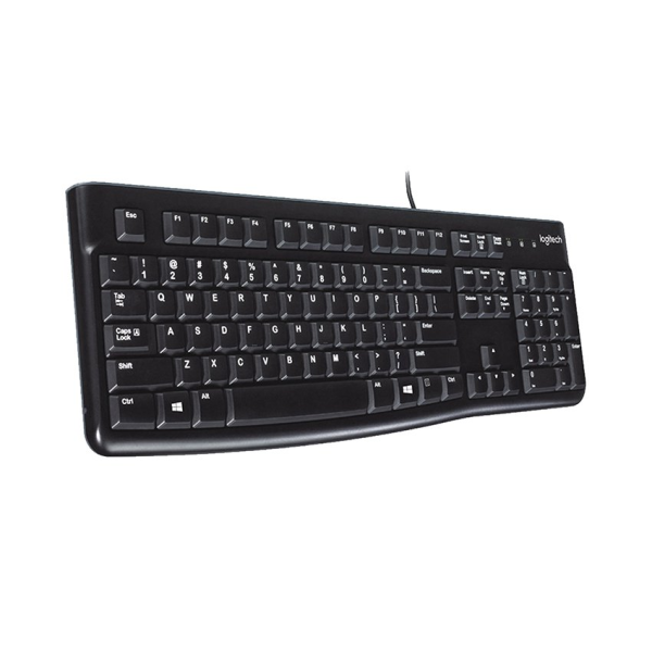 Bàn phím Logitech K120 (USB/Đen)
