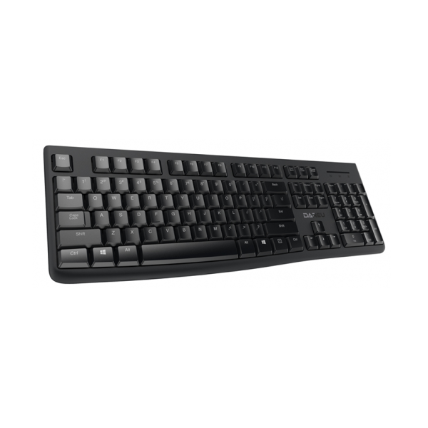 Bộ Bàn phím Chuột không dây Dareu LK186G đen (USB)
