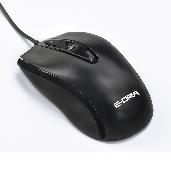 Chuột Edra EM601 v2 đen (USB)
