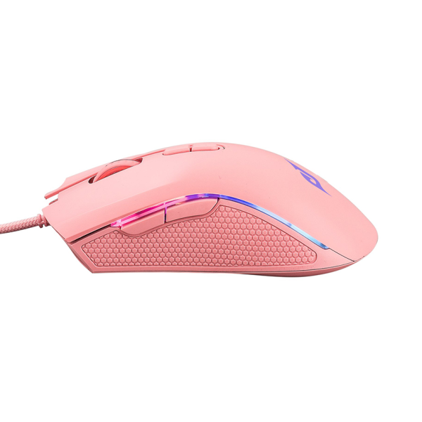 Chuột Edra EM624 hồng (USB)
