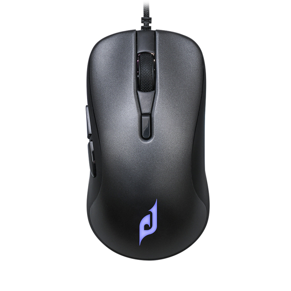 Chuột Edra EM630 đen (USB/RGB)

