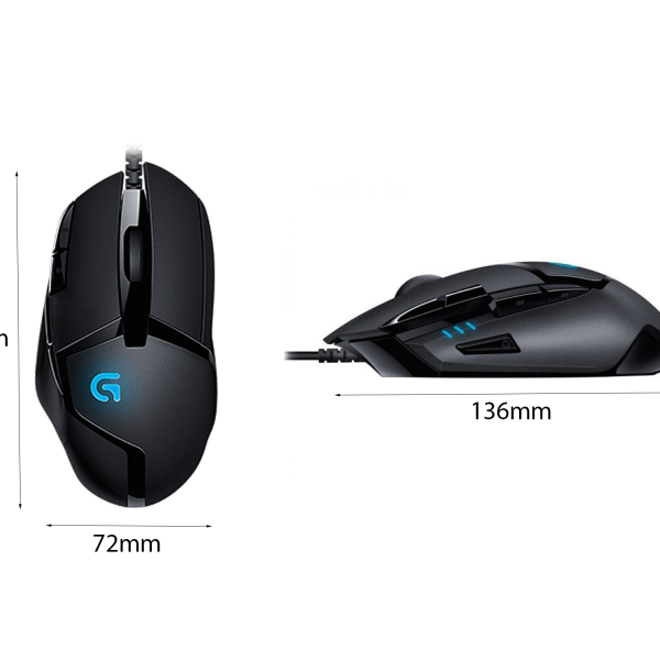 Chuột game Logitech G402 Hyperion Fury (USB/đen)
