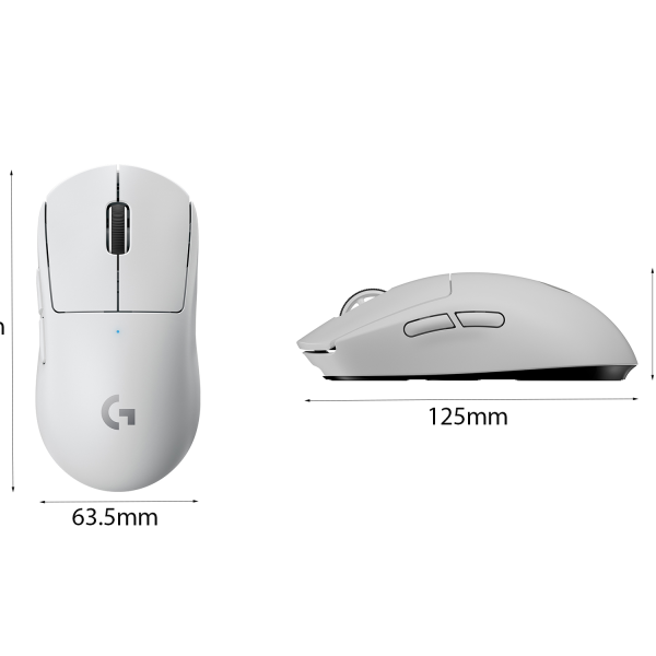 Chuột không dây Logitech Pro X Superlight White (USB/Trắng/910-005944)
