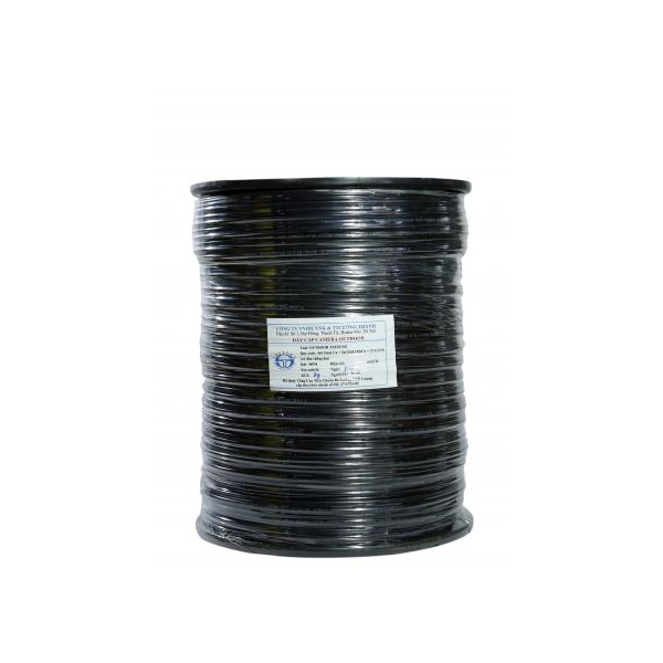 Dây điện thoại Dongsung 4 lõi đồng, Thép gia cường 7 sợi*0.33, 500m/cuộn