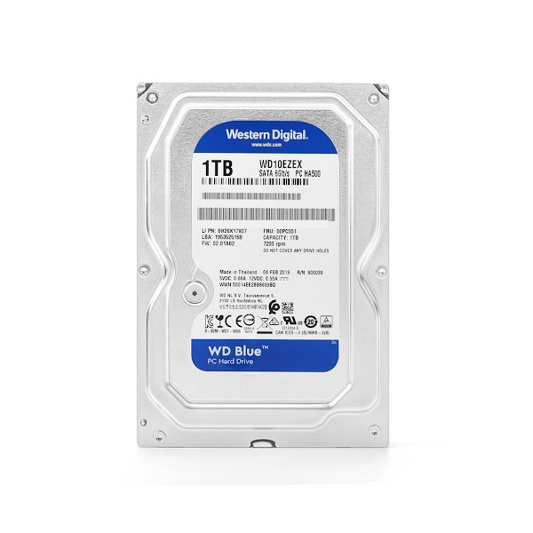 HDD PC Western Blue 1TB, 3.5" Sata