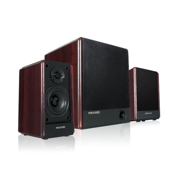 Loa Microlab FC330 - 2.1, 56 Wat (Loa siêu trầm 24W, Loa vệ tinh 16Wx2)
