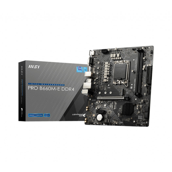 Main MSI Pro B660M-E DDR4