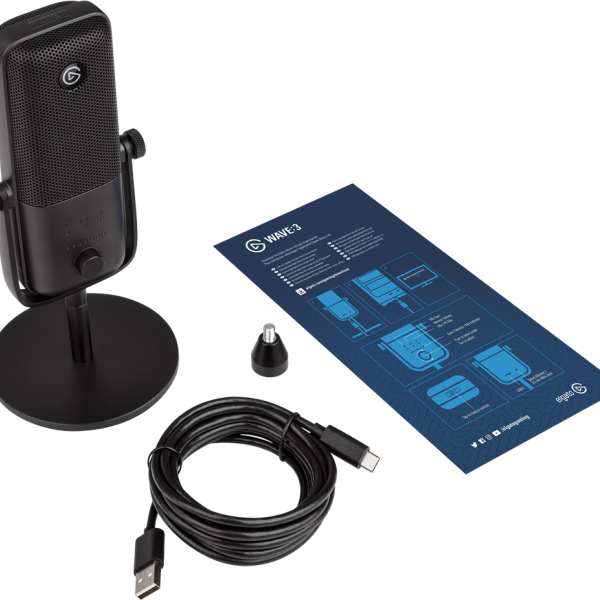 Microphone Elgato Wave 3