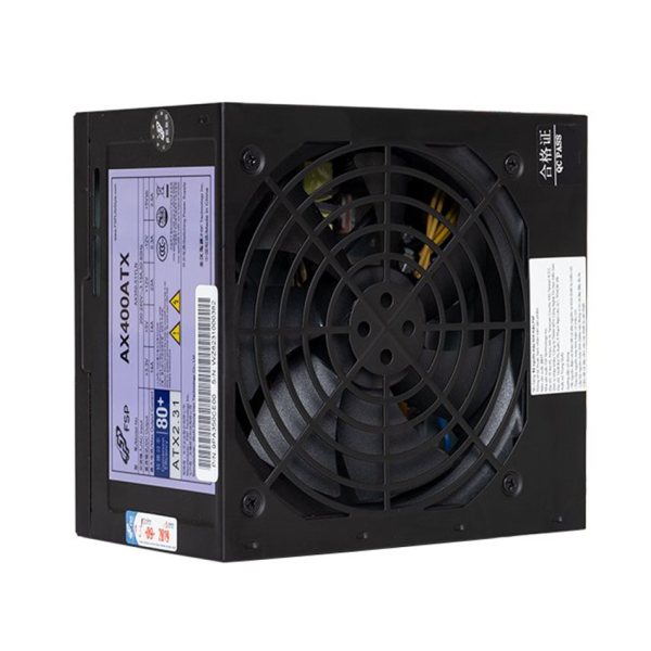 Nguồn FSP Power Supply AX Series AX400ATX Active PFC (Màu Đen/Không kèm dây nguồn)