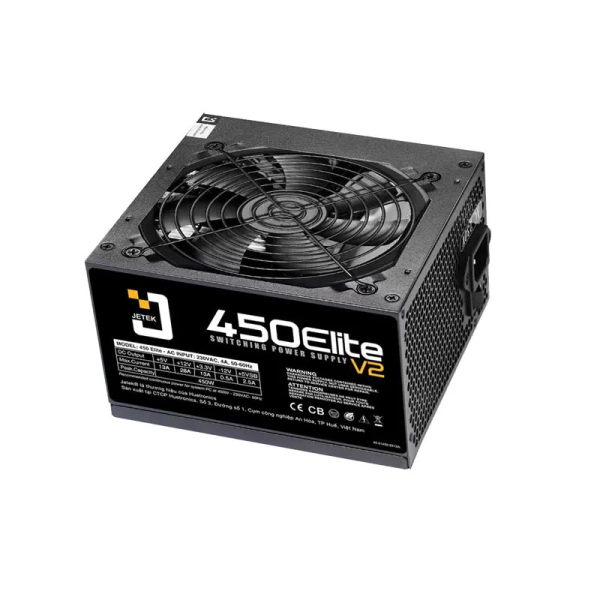 Nguồn máy tính Jetek 450 Elite V2 - 450W