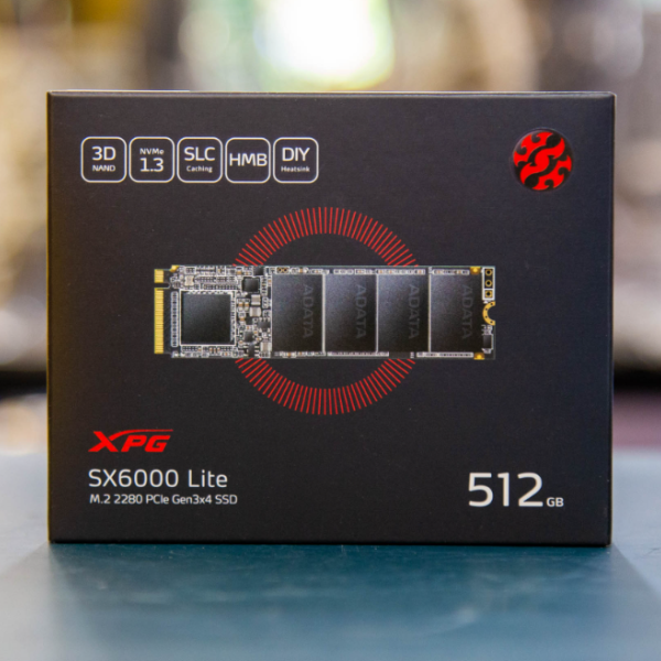 Ổ Adata SSD SX6000NP Lite 512Gb PCIe NVMe 3x4 (Đọc 1800MB/s, Ghi 1200MB/s) (ASX6000LNP-512GT-C)

