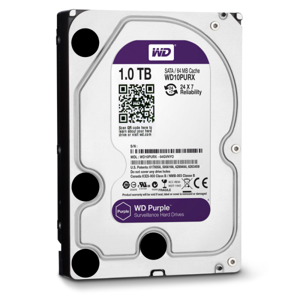 Ổ cứng Westen 1TB Tím, NK