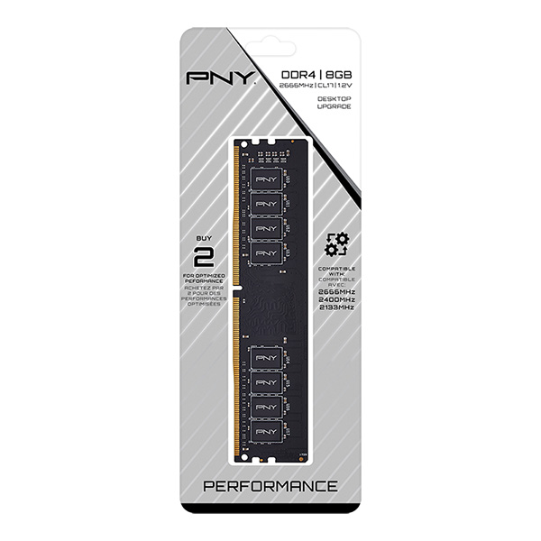 Ram PC PNY 8GB DDR4 Bus 2666Mhz