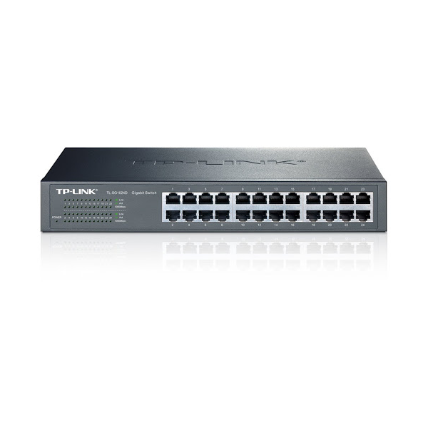 Switch Tplink TL-SG1024D- 24-Port Gigabit 1000Mbps