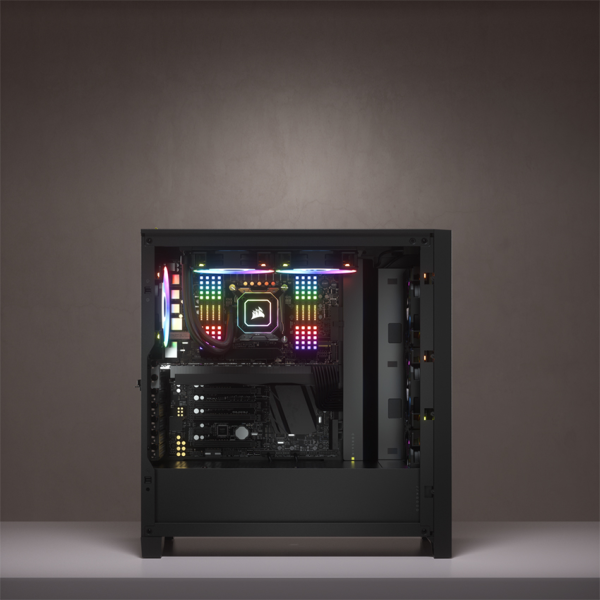 Vỏ Case Corsair 4000D Airflow TG Black (Mid Tower/Màu Đen)
