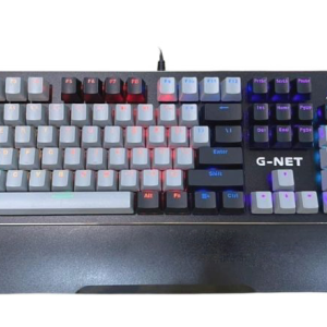 Bàn phím cơ quang Gnet GK312, Led 7 màu, 104 Phím