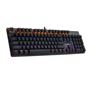Bàn phím cơ Rapoo V500SE Gaming, LED RGB Rainbow