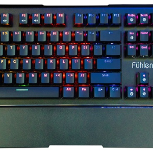 Bàn phím Quang Cơ Fuhlen Destroyer (D) - LED 7 Màu, 104 Phím