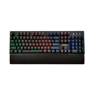 Bàn phím quang cơ Fuhlen Eraser, LED 7 màu, 104 Phím
