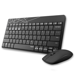 Bộ bàn phím chuột không dây Rapoo 8000M Bluetooth/Wireless