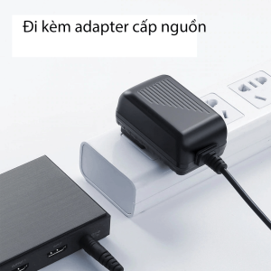 Bộ chia HDMI 2.0 Ugreen 50707 Từ 1 ra 2 cổng hỗ trợ 4kx2k/60Hz
