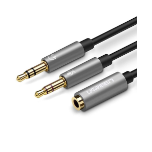 Cáp Audio gộp 2 cổng Mic & Loa vào 1 cổng 3,5mm Ugreen 20899
