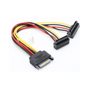 Cáp chia nguồn sata 1 ra 2 bẻ góc 90 độ
