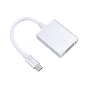 Cáp chuyển đổi từ USB Type C Sang VGA (Đen/Trắng)
