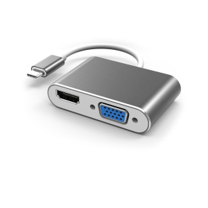 Cáp chuyển đổi từ USB Type C Sang VGA và HDMI
