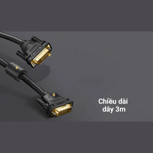 Cáp DVI to DVI 24 + 1 dài 3m Ugreen 11607
