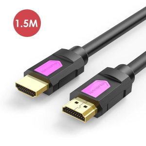 Cáp HDMI 1.5m Lention VC-HH20-P2-1.5M-BK hỗ trợ 4K
