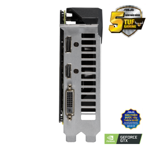 Card màn hình ASUS TUF GTX 1660 Super-O6G GAMING (6GB GDDR6, 192-bit, DVI+HDMI+DP, 1x8-pin)
