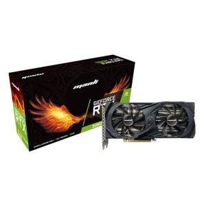 Card VGA Manli GeForce RTX3060 LHR 12GB DDR6, Dual Fan