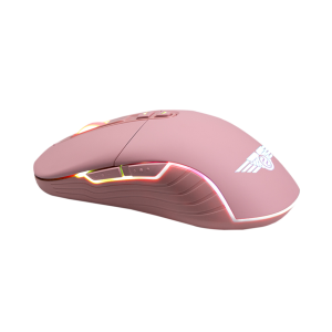 Chuột Gaming không dây Newmen WGX6 Hồng (Dual Mode Type-C & 2.4Ghz)
