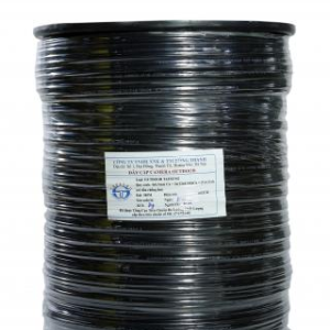 Dây điện thoại Dongsung 4 lõi đồng, Thép gia cường 7 sợi*0.33, 500m/cuộn