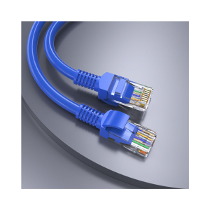 Dây mạng cat5e UTP Lention Lan-5E01 dài 1M (Xanh/Xám)
