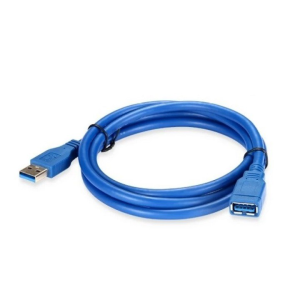 Dây USB 2.0 Nối dài 1.5m đẹp, Màu Xanh