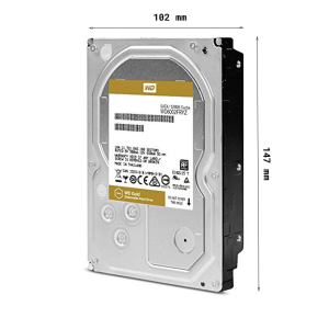 HDD WD Gold (1TB/3.5/SATA 3/128MB Cache/7200RPM) (WD1005FBYZ)
