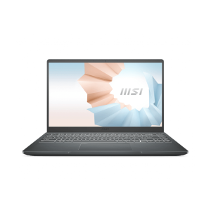 Laptop MSI Modern 14 (B11SBU-668VN) (i5-1155G7/8GB RAM/512GBSSD/MX450 2GB/14 inch FHD/Win 10/Xám) (2021) 
