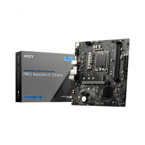 Main MSI Pro B660M-E DDR4