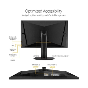 Màn hình Asus VG27BQ (27inch/WQHD/TN/165Hz/350nits/HDMI+DP+Audio/Gsync)
