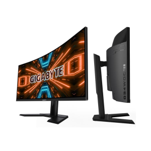 Màn hình Gigabyte G34WQCA-EK (34 inch/WQHD/VA/144Hz/1ms/350nits/HDMI+DP/Loa/Cong)
