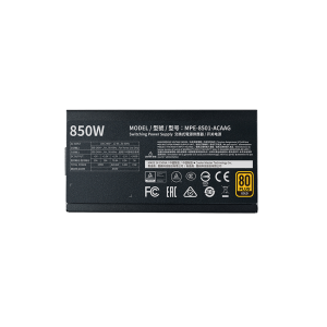 Nguồn máy tính Cooler Master MWE GOLD 850 - V2  850W ( 80 Plus Gold/Màu Đen/Full Modular)

