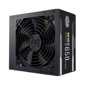 Nguồn máy tính Cooler Master MWE V2 230V 650 650W Plus Bronze (80 Plus Bronze/Màu Đen)
