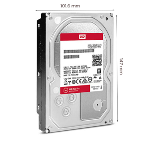 Ổ cứng HDD WD 8TB Red Pro 3.5 inch, 7200RPM, SATA, 128MB Cache (WD8003FFBX)
