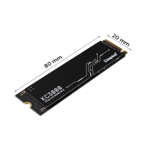 Ổ cứng SSD Kingston KC3000 1024GB NVMe M.2 2280 PCIe Gen 4 x 4 (Đọc 7000MB/s, Ghi 6000MB/s)-(SKC3000S/1024G)
