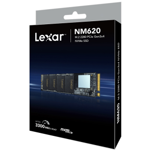 Ổ cứng SSD Lexar NM620 256GB M.2 2280 PCIe 3.0x4 (Đoc 3000MB/s - Ghi 1300MB/s) - (LNM620X256G-RNNNG)