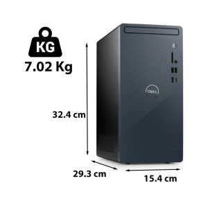 PC Dell Inspiron 3910 (i3-12100/8GB RAM/512GB SSD/WL+BT/K+M/Office/Win11) (MNX031